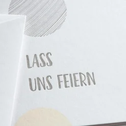 Karte Dots - Lass uns feiern