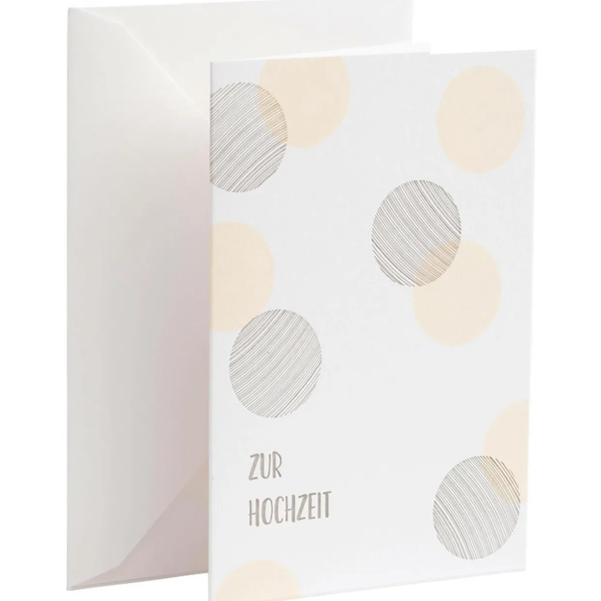 Karte Dots - Zur Hochzeit