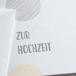 Karte Dots - Zur Hochzeit