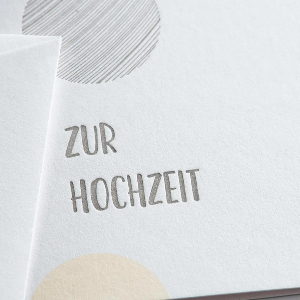 Karte Dots - Zur Hochzeit