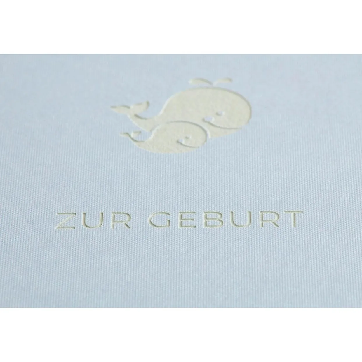 Karte Geburt - Wal