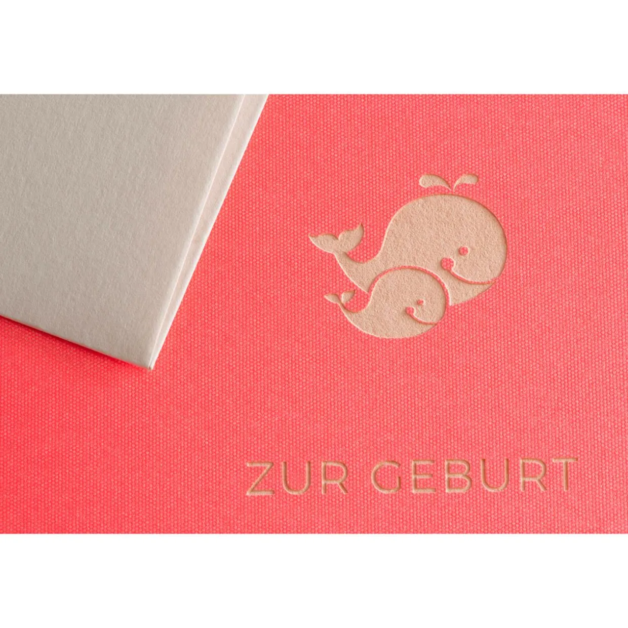 Karte Geburt - Wal