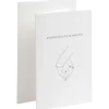 Karte Letterpress - Ein Pärchen wie im Märchen