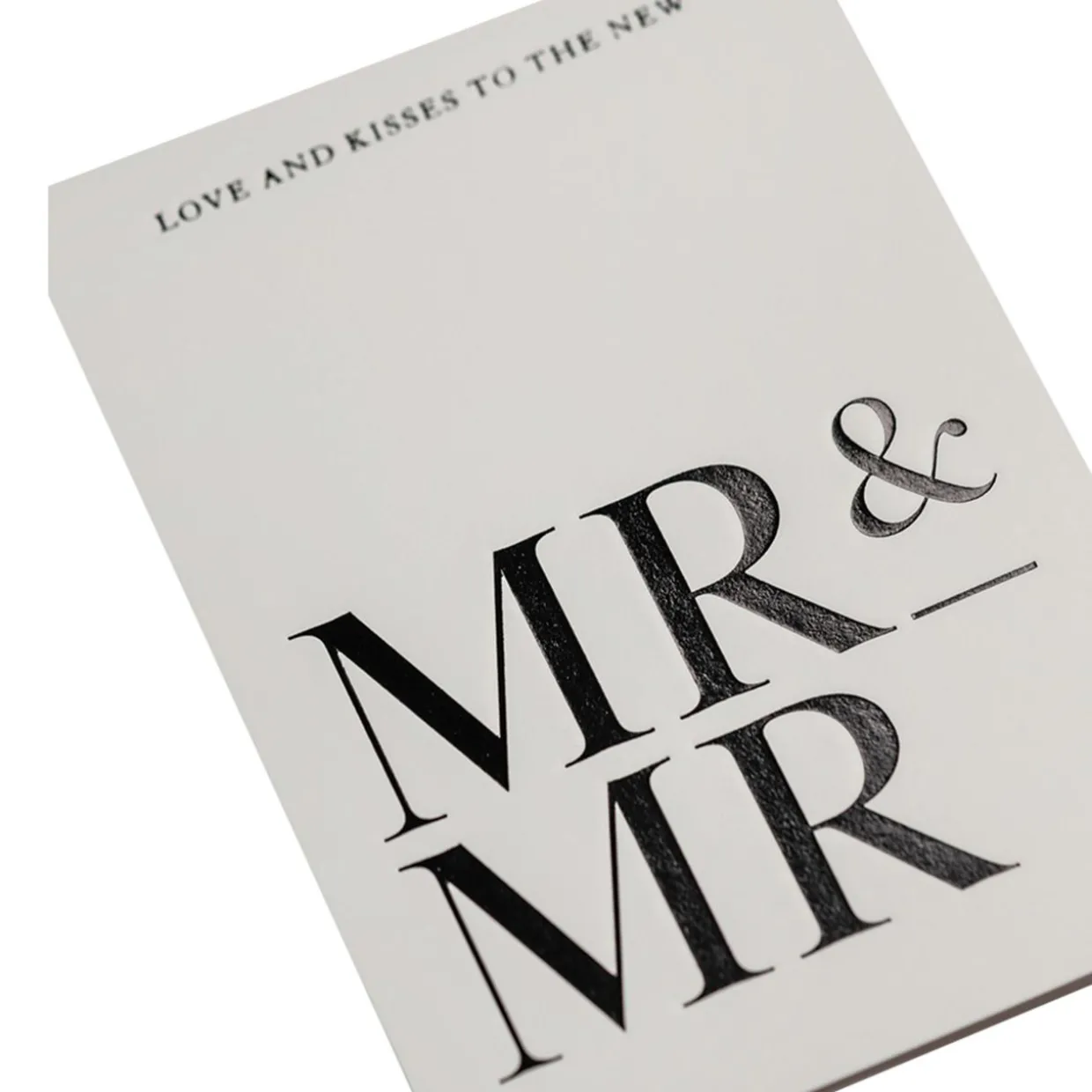 Karte Mr & Mr