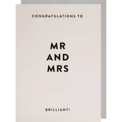 Karte Mr and Mrs