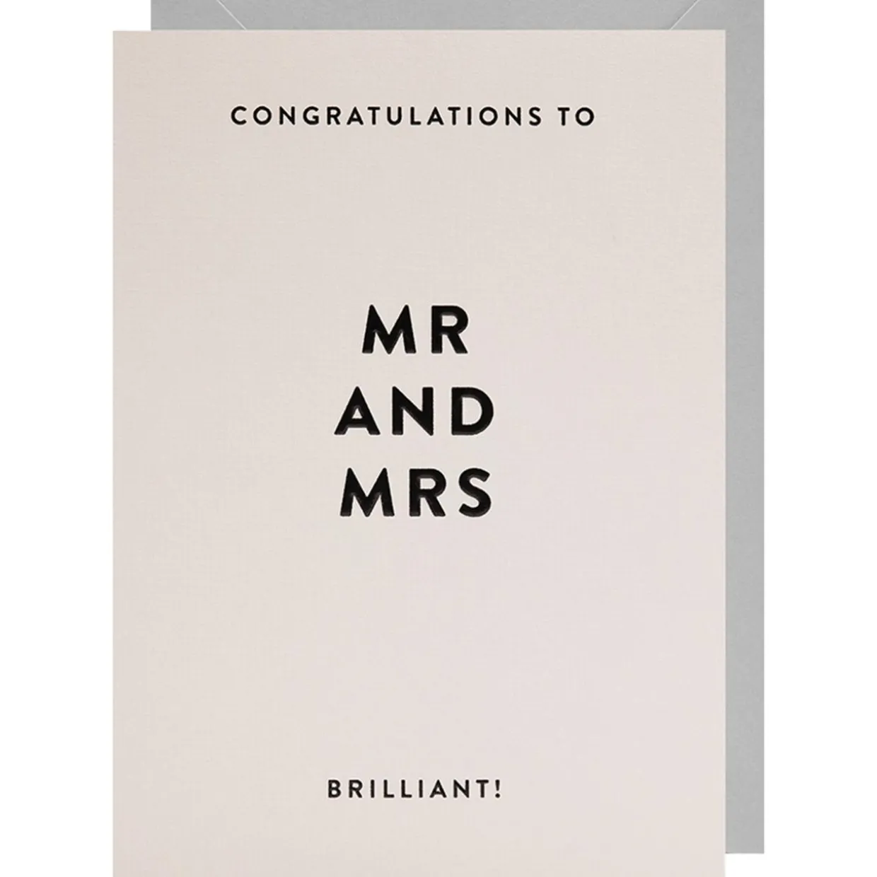 Karte Mr and Mrs