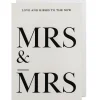 Karte Mrs & Mrs
