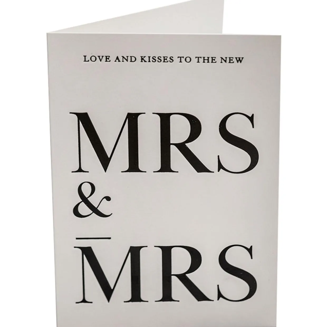 Karte Mrs & Mrs