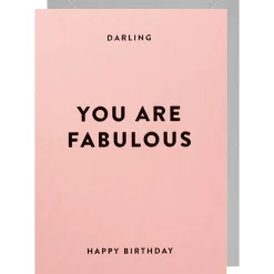 Karte You are fabulous