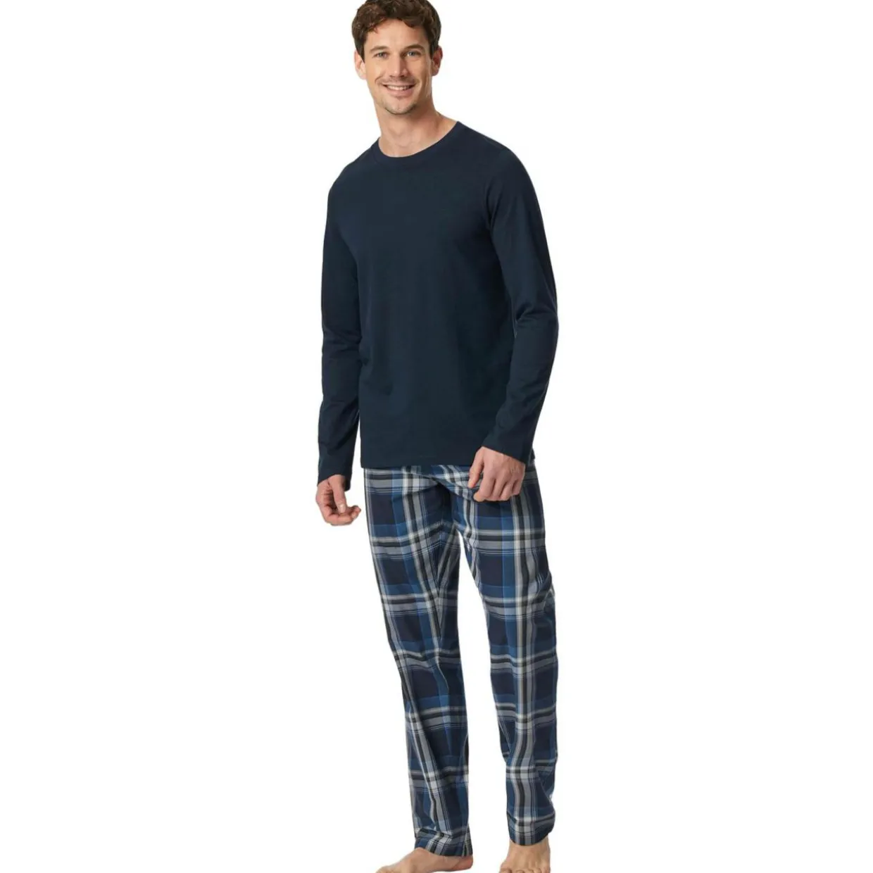 Langarmshirt Rundhals