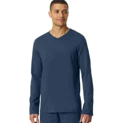 Langarmshirt V-Ausschnitt