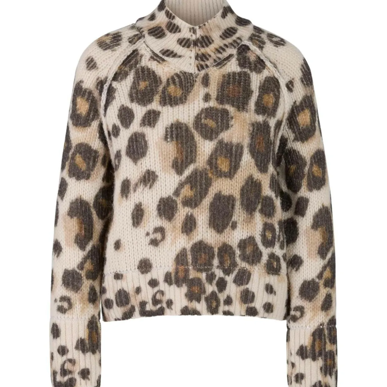 Leo-Print Pullover