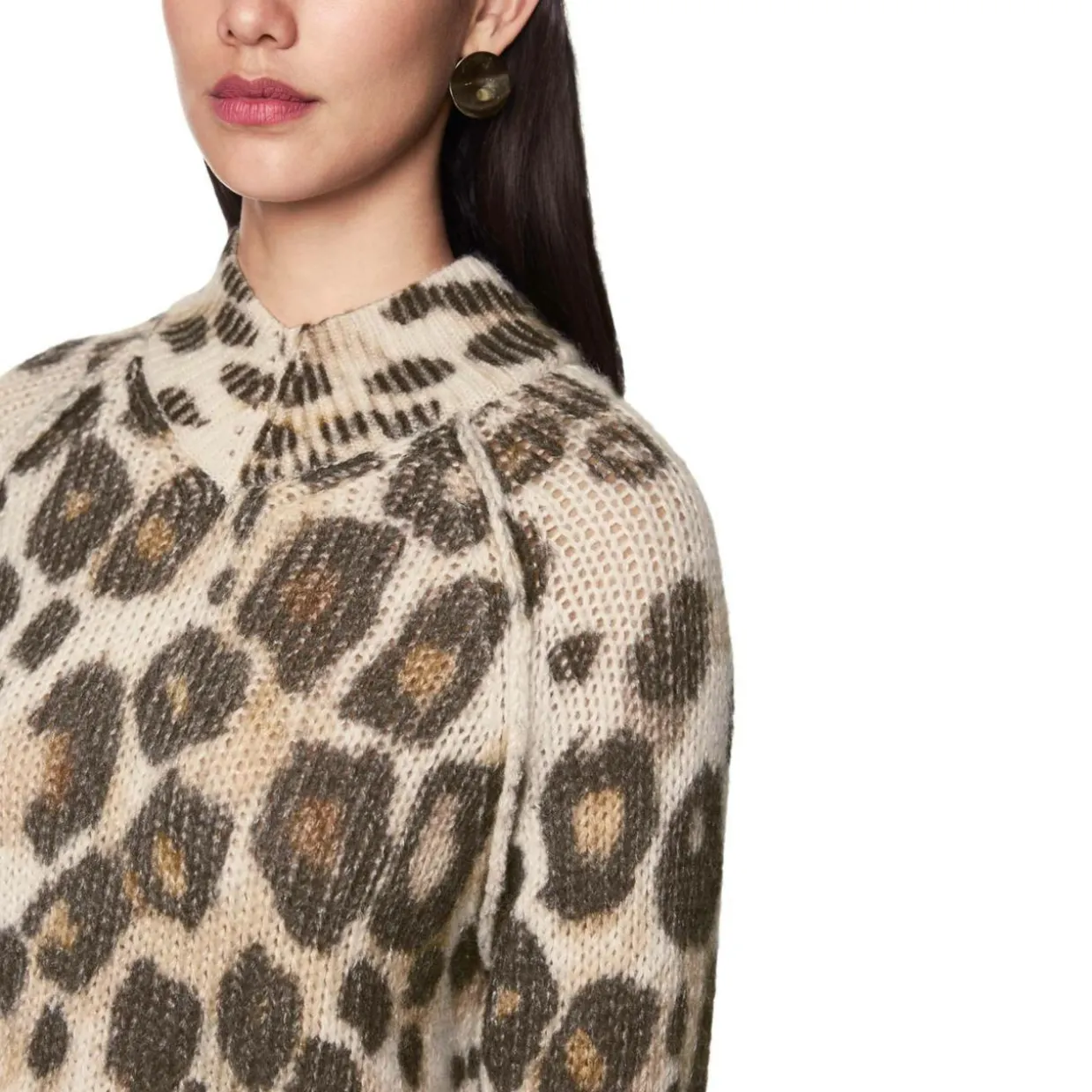 Leo-Print Pullover