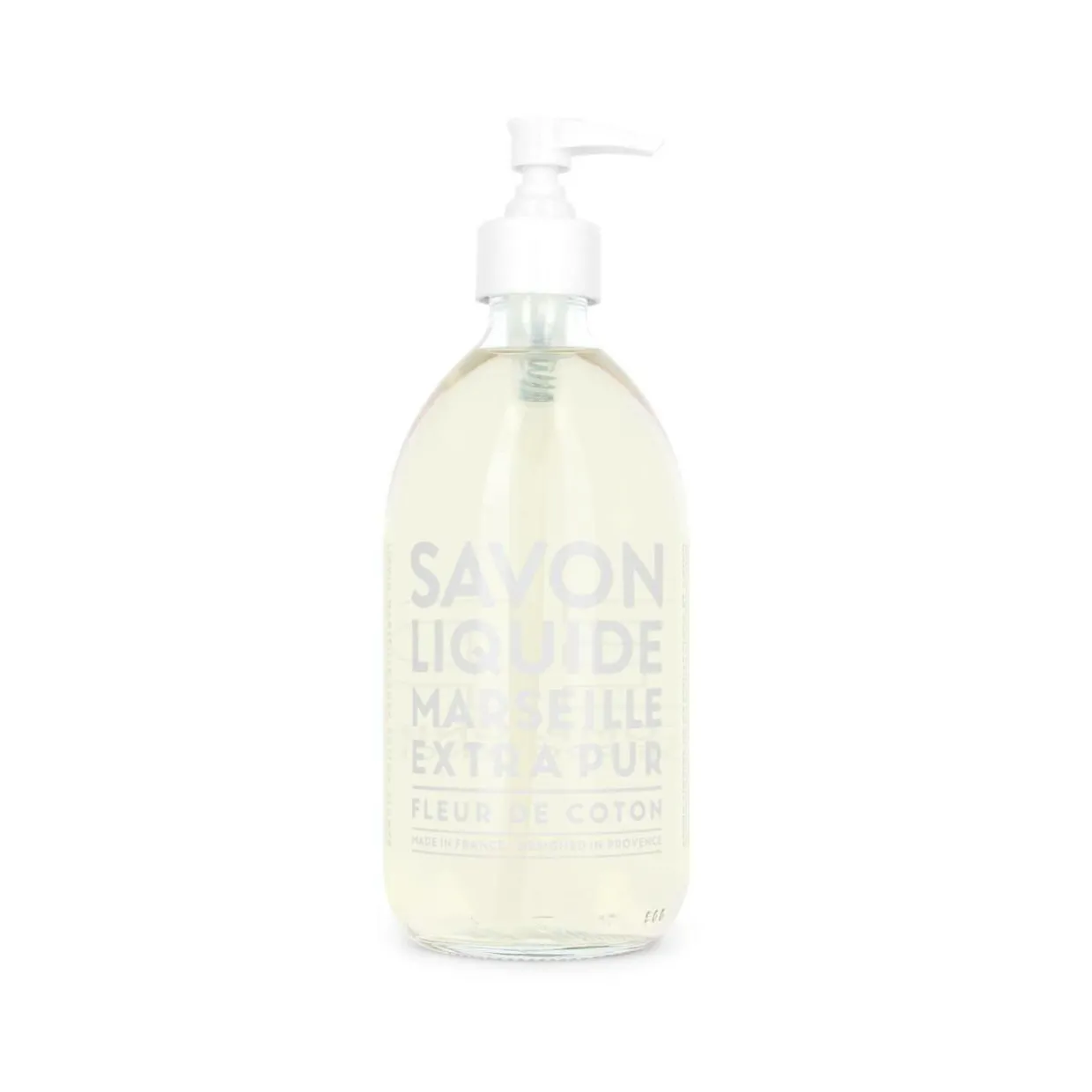 Liquide Marseille Soap Glas Cotton Flower