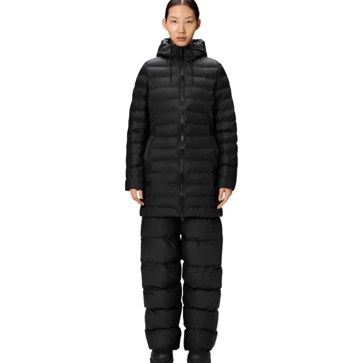 Lohja Long Puffer Curve Jacket