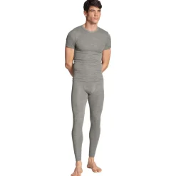 Longpants aus Wolle und Seide