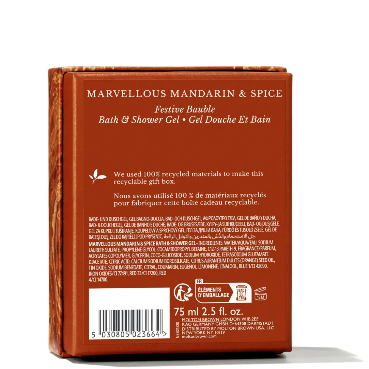Marvellous Mandarin&Spice Festive Bauble