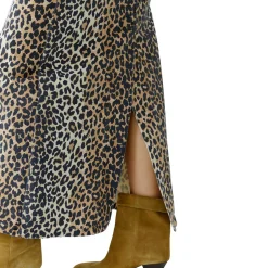 Maxi-Jeansrock