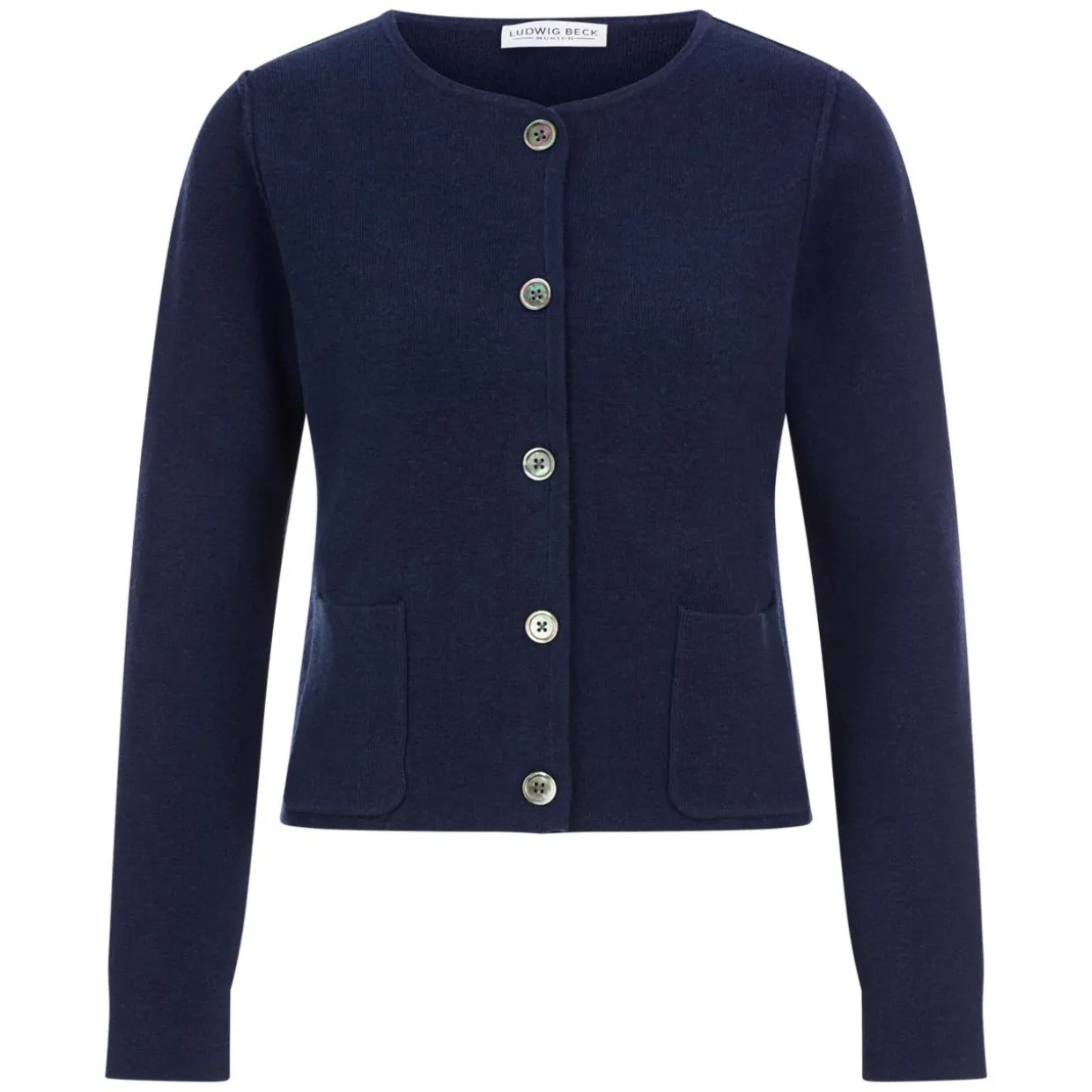 Merino-Strickblazer