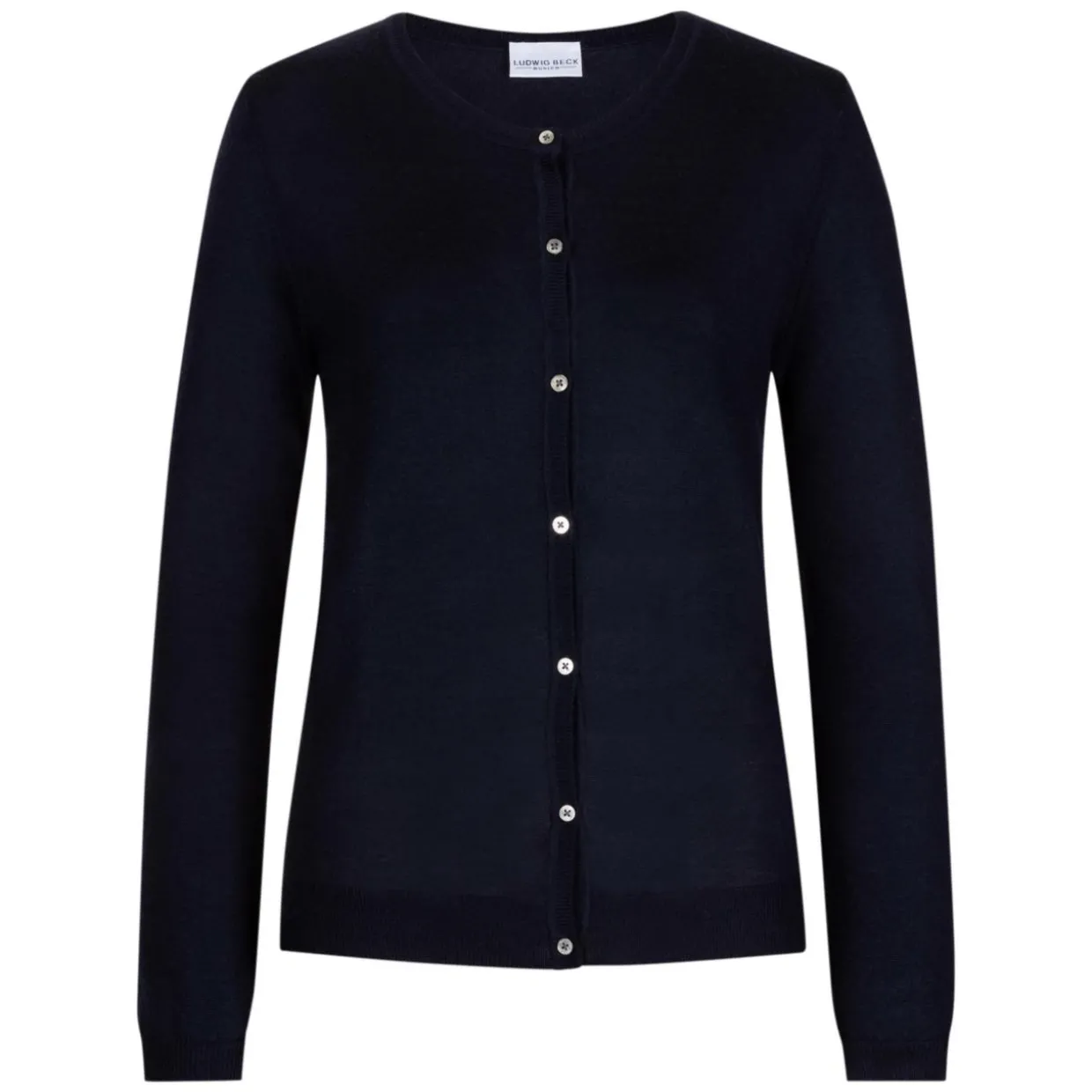 Merino-Strickjacke