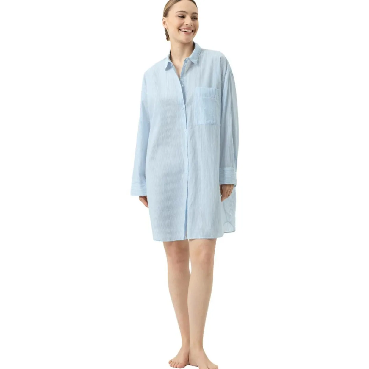 Nachthemd Cotton Stripes