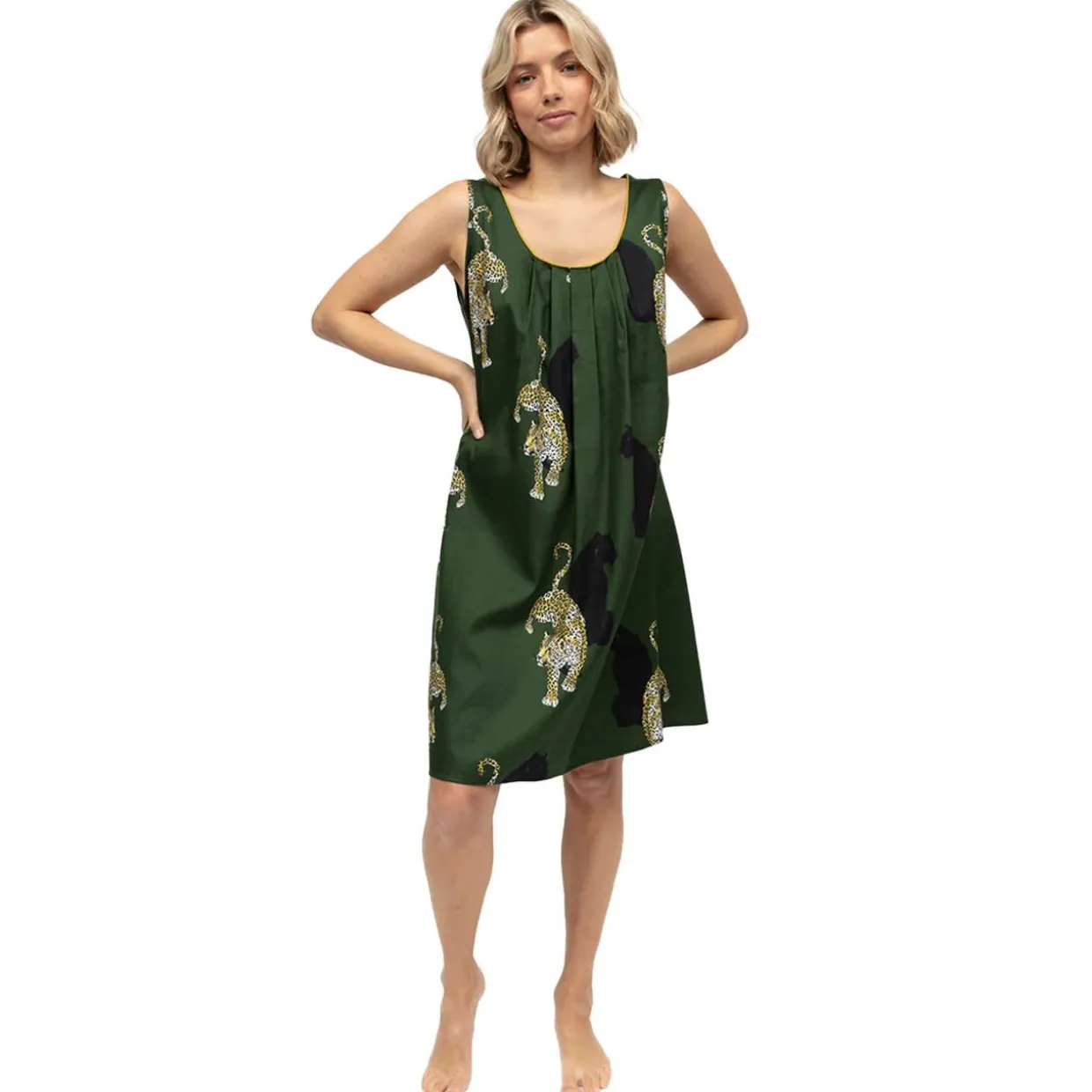 Nachthemd Olive