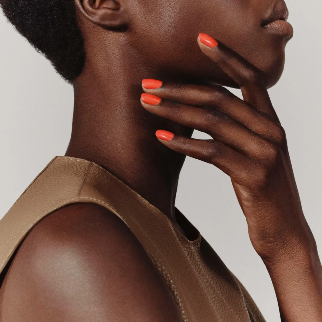 Nagellack Orange Tonique
