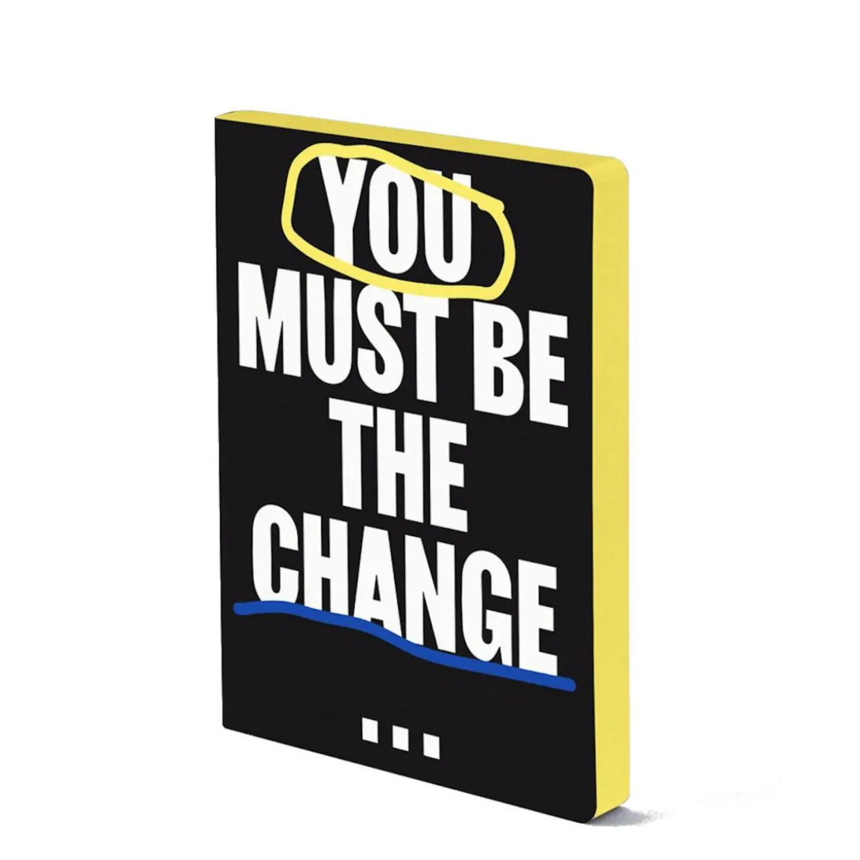 Notizbuch Graphic L Be The Change
