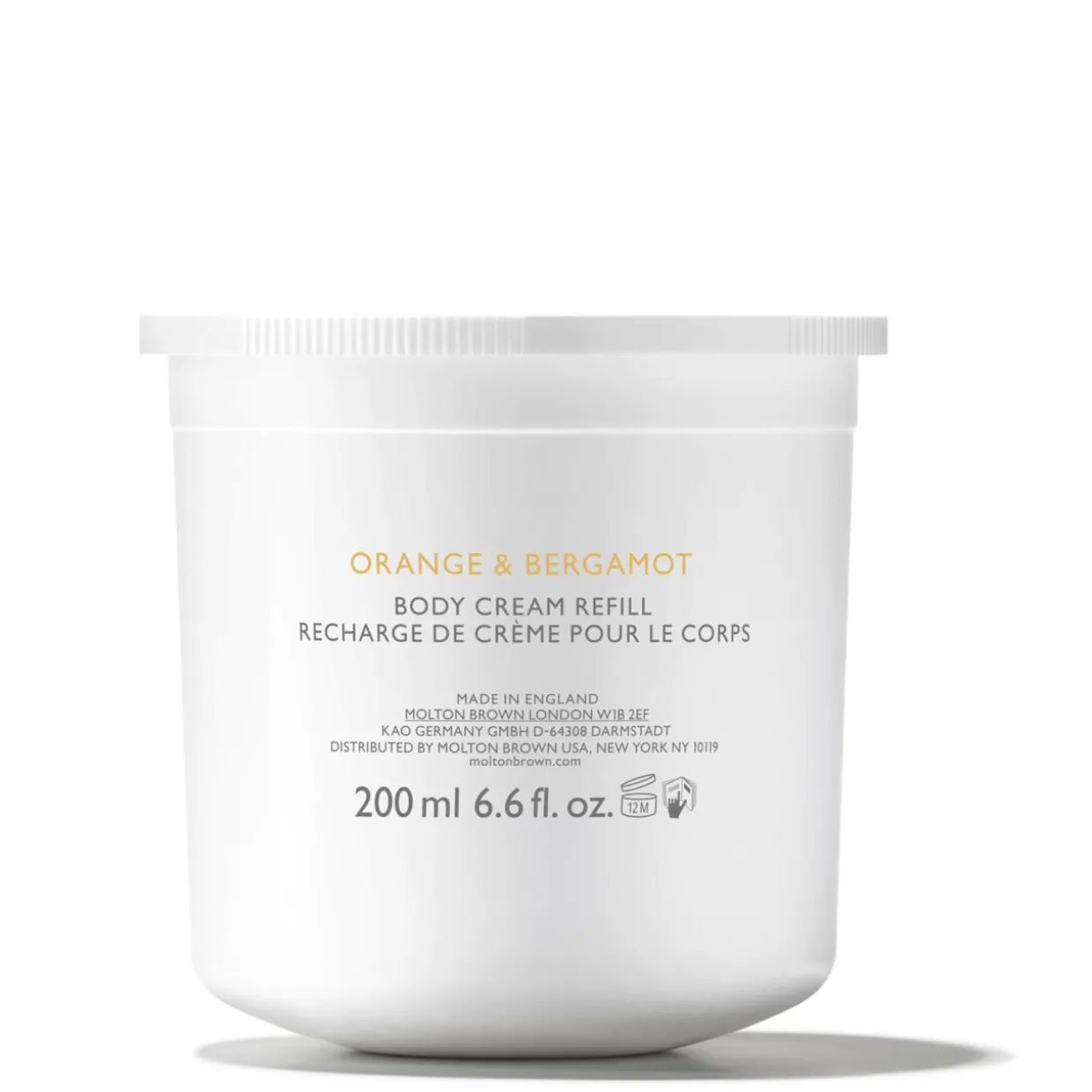 Orange&Bergamot Körpercreme Nachfüllpackung