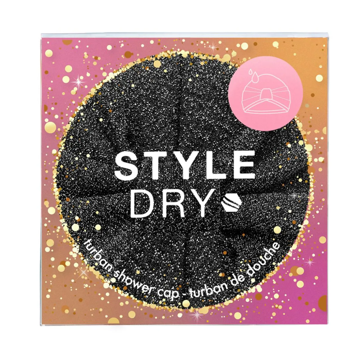 Original Glitter Shower Cap Time to Dazzle