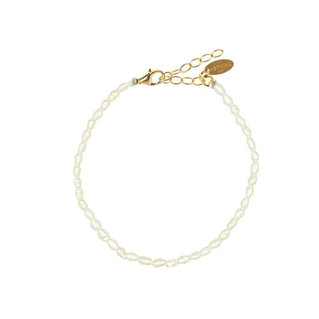 Perlen-Armband Oval
