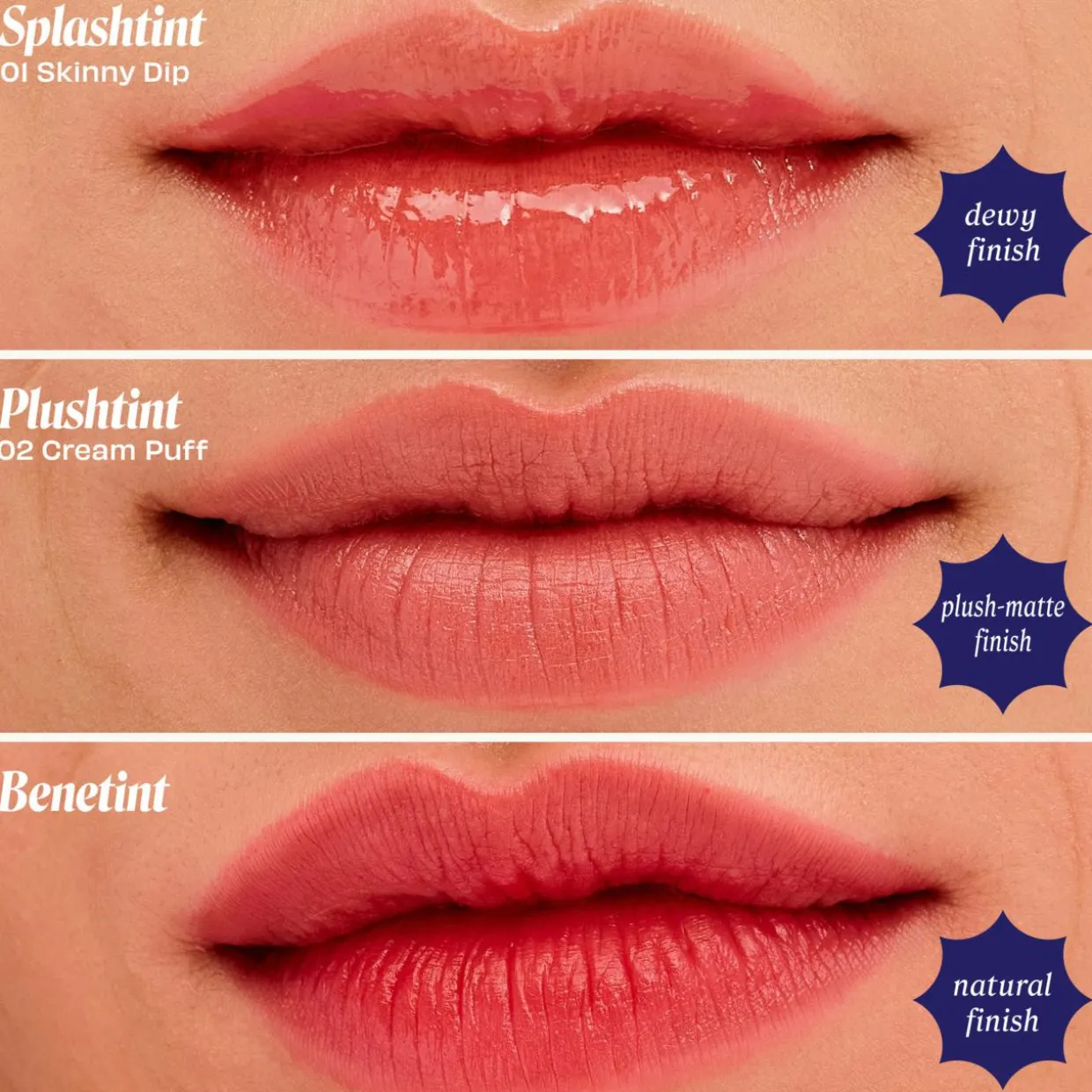 Plushtint - Feuchtigkeitsspendender, matter Tint für die Lippen
