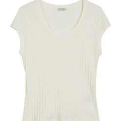 Pointelle-t-shirt slim