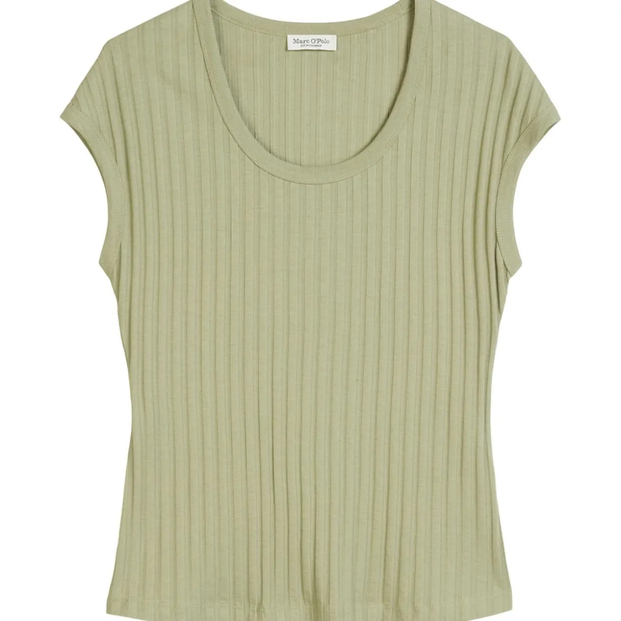 Pointelle-t-shirt slim