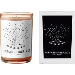 Portable Fireplace Candle