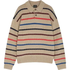 Pullover mit Polokragen
