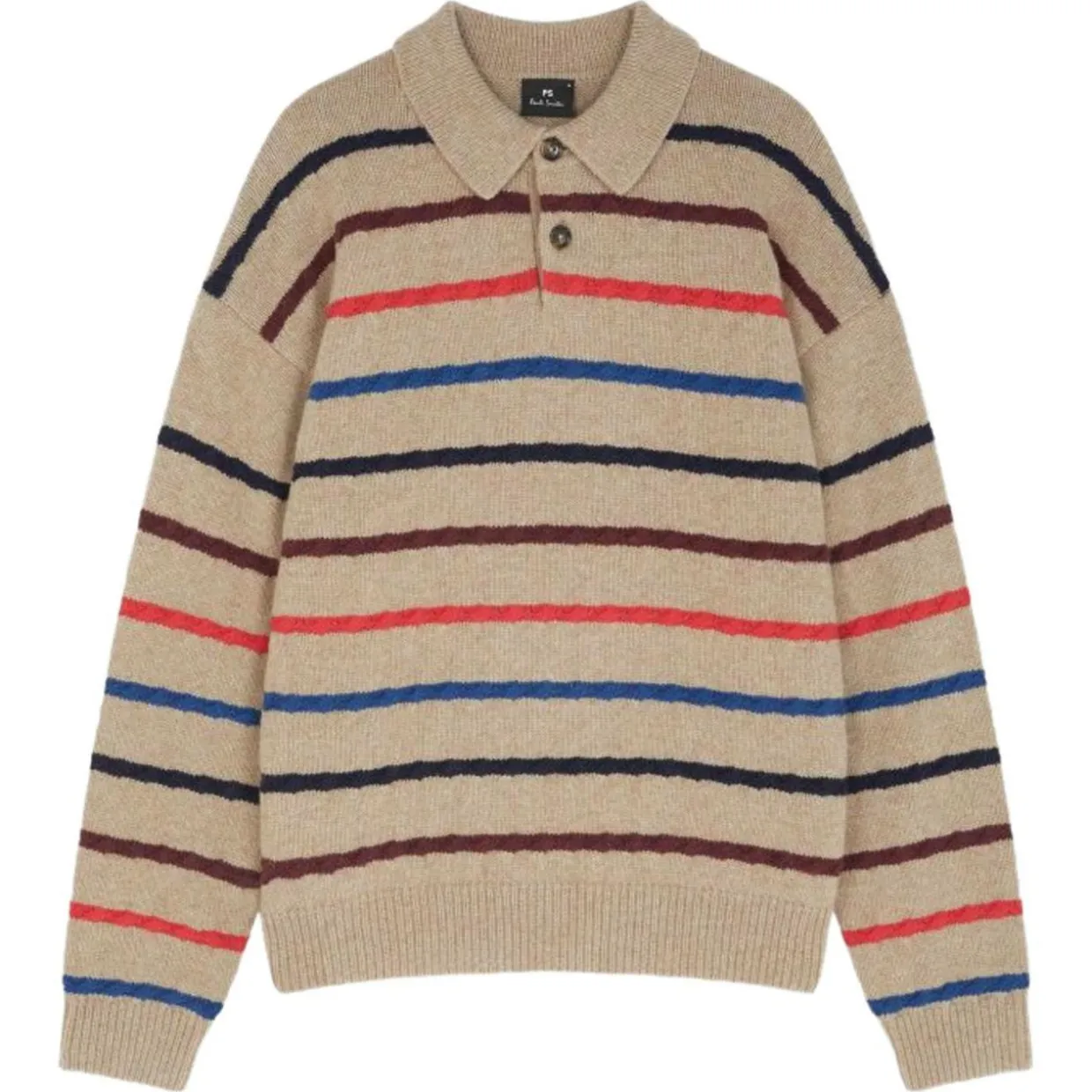 Pullover mit Polokragen