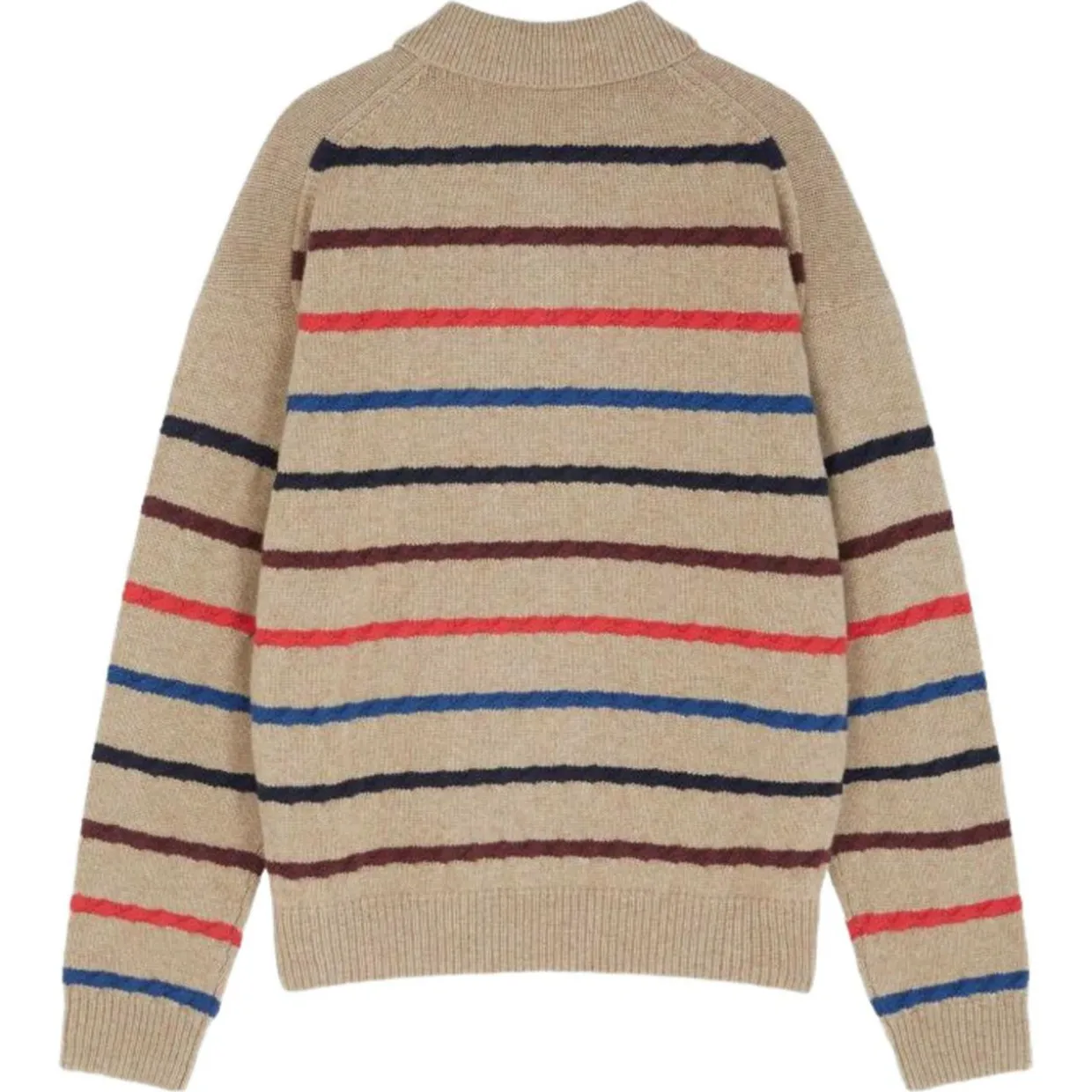 Pullover mit Polokragen