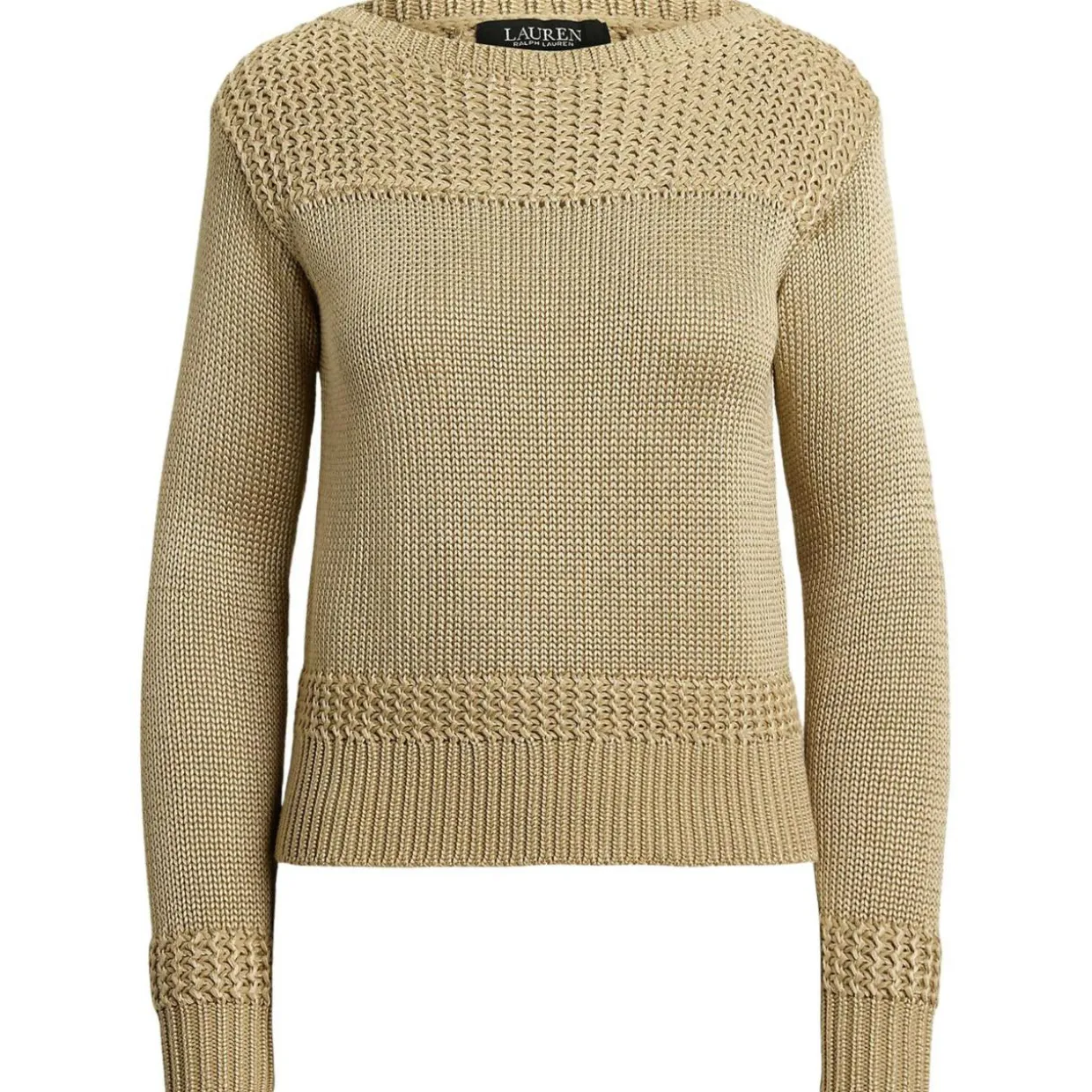 Pullover mit U-Boot-Ausschnitt