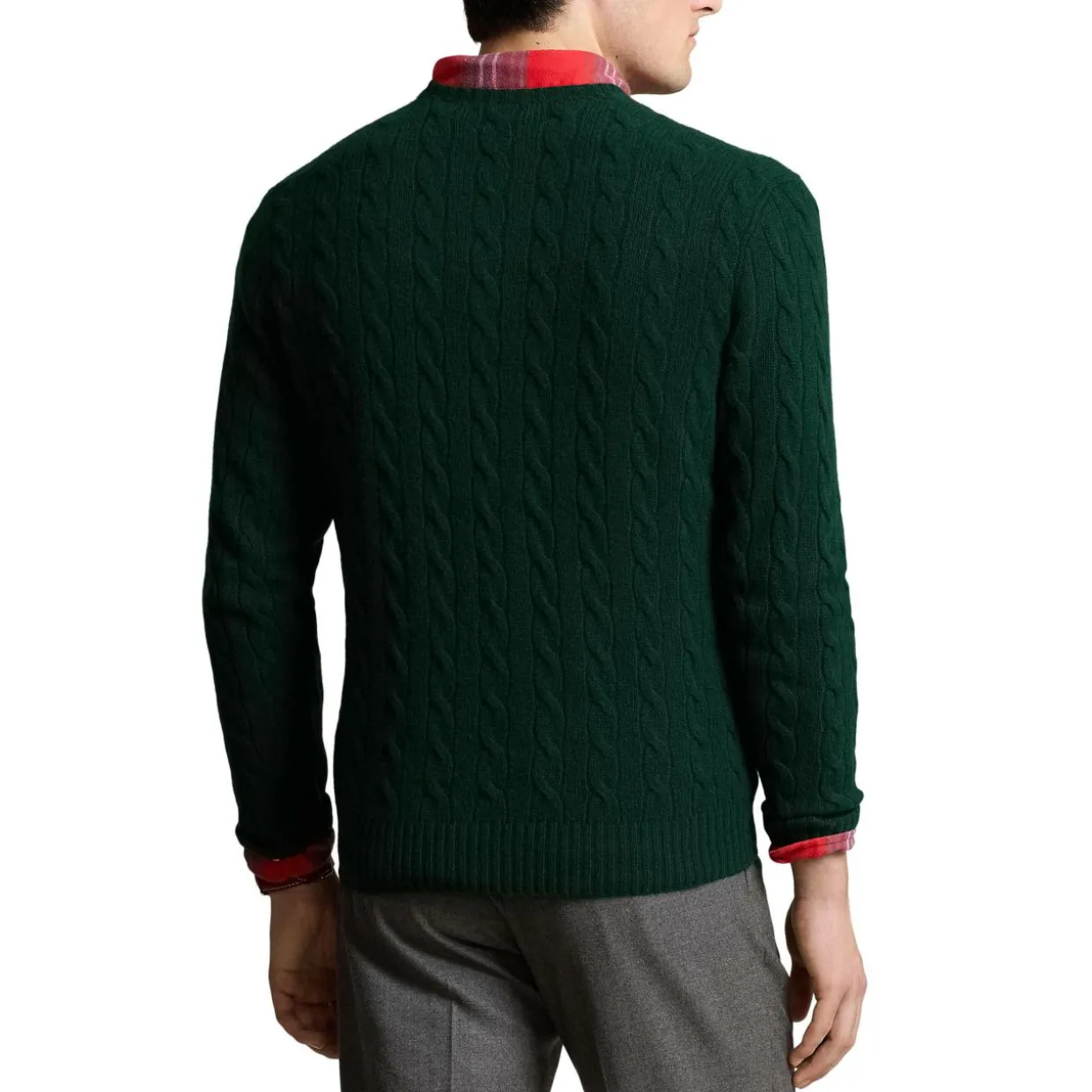 Pullover mit Zopfmuster