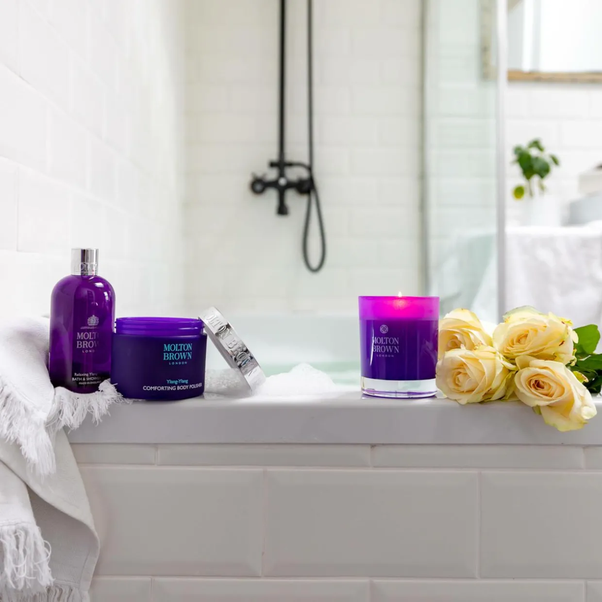 Relaxing Ylang Ylang Bath & Shower Gel