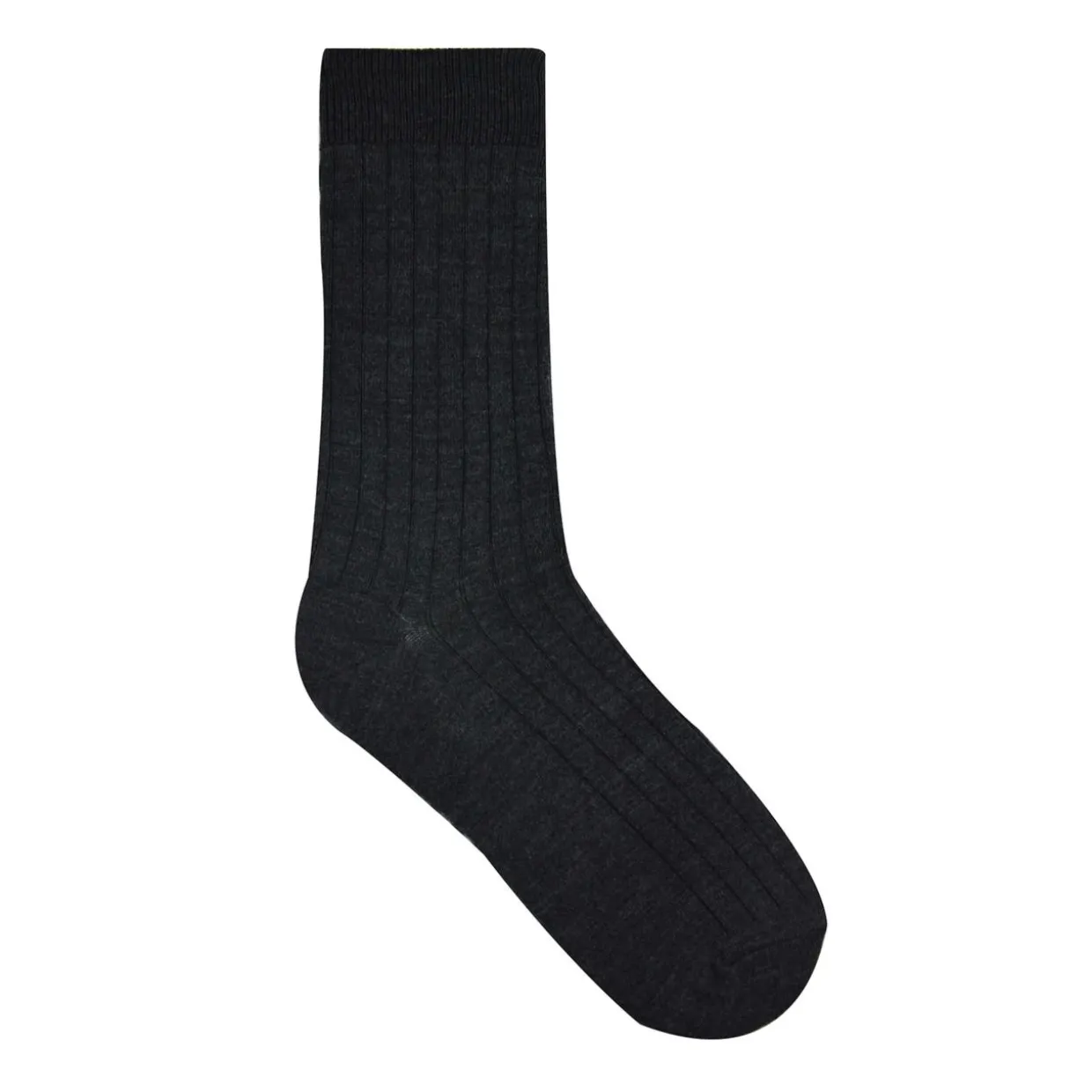 Ribbed Merino Wool Socke