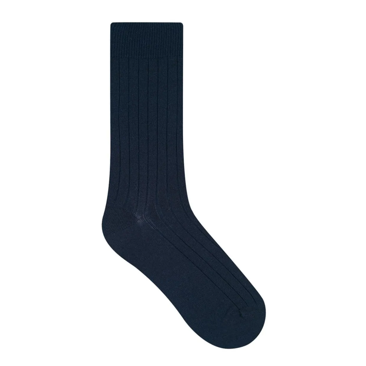 Ribbed Merino Wool Socke