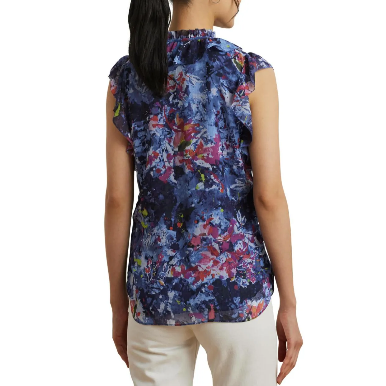 Ärmellose Bluse