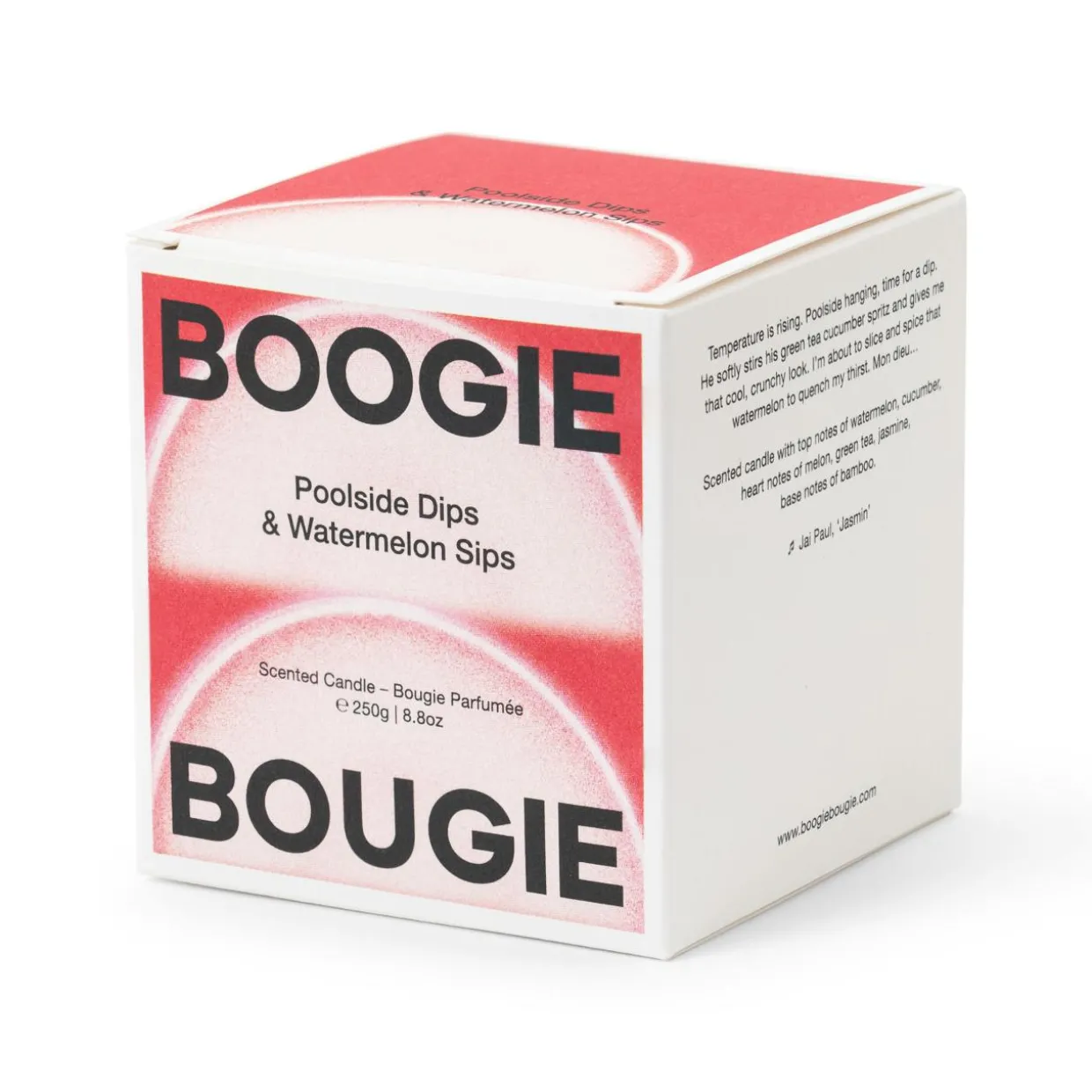 Scented Candle - Watermelon Sips & Poolside Dips