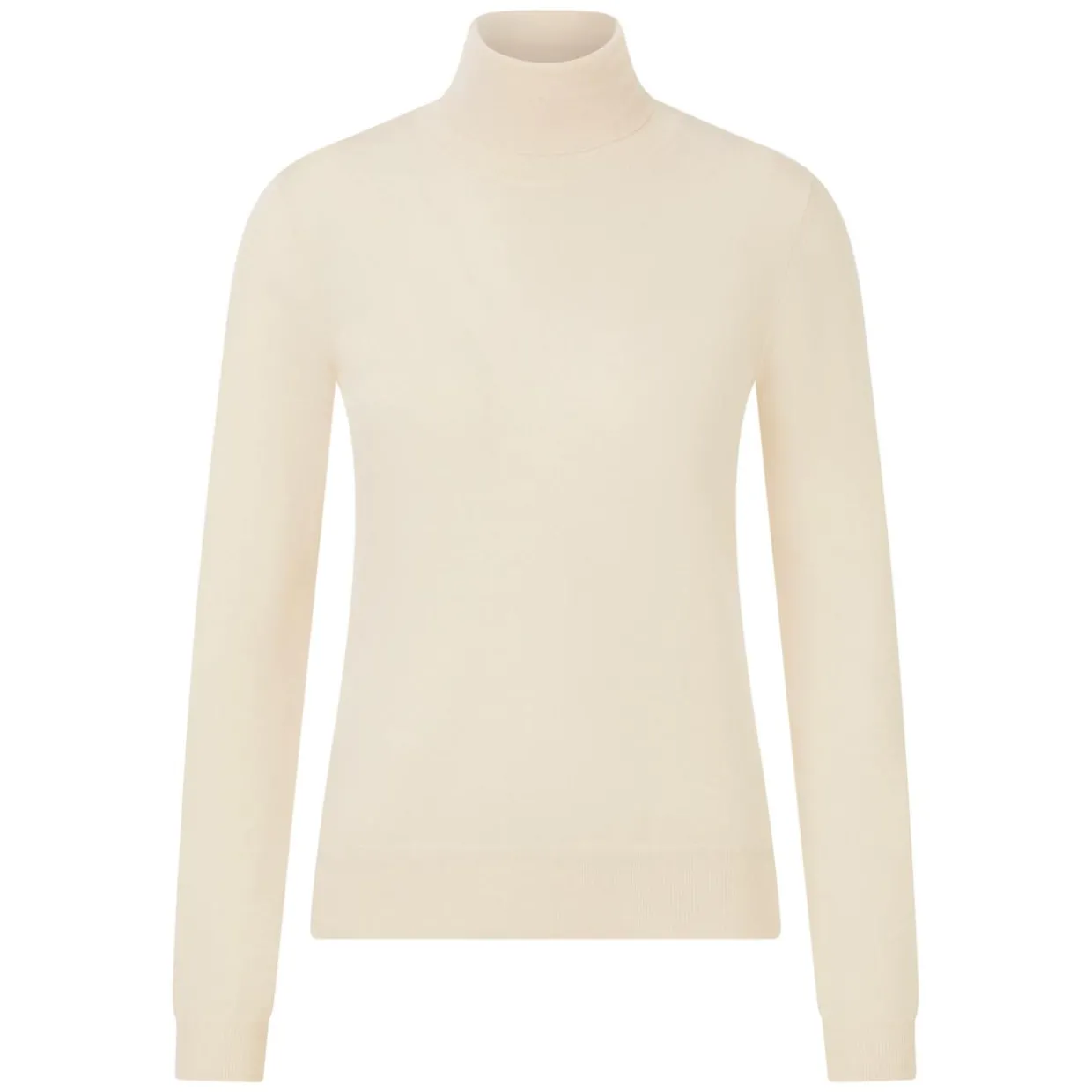 Schurwoll Rollkragenpullover