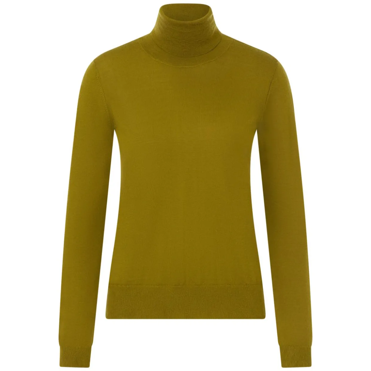 Schurwoll Rollkragenpullover
