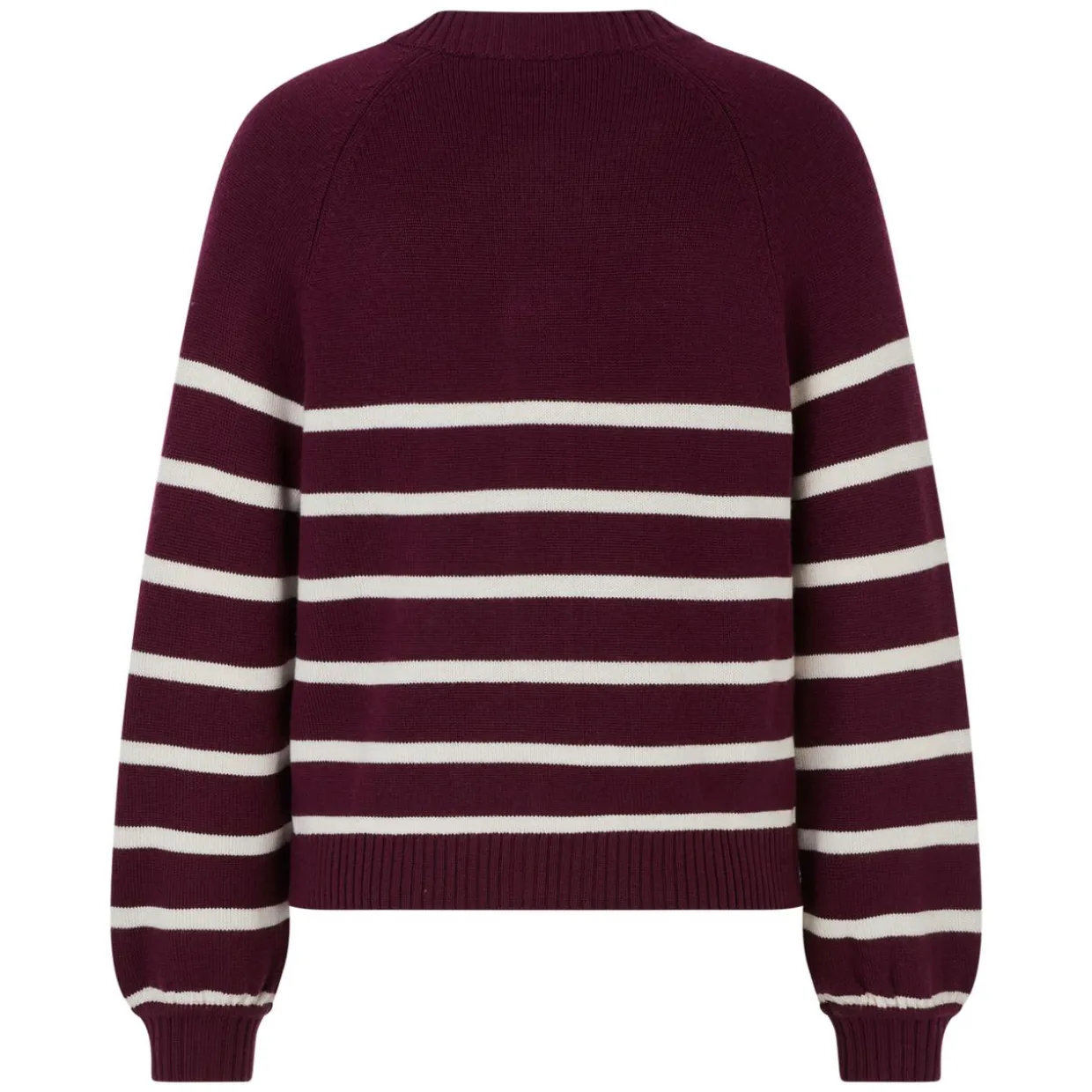 Schurwoll-Strickjacke