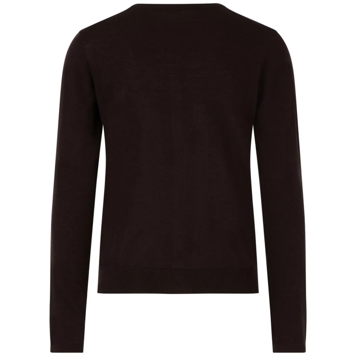 Schurwoll-Strickjacke