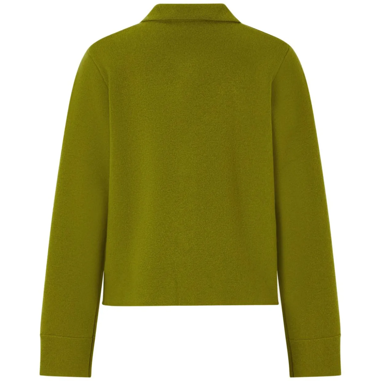 Schurwoll-Strickjacke